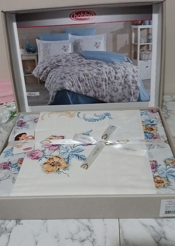 Hobby Pastel Renkli Çiçek Desenli nevresim seti - Görsel 2