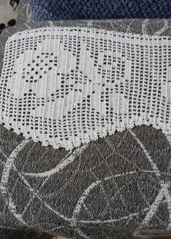 2 adet El yapımı beyaz dantel havlu kenarı - Görsel 2