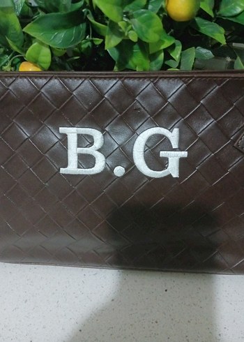 Beden Deri Kahverengi Kadın El Çantası B.G