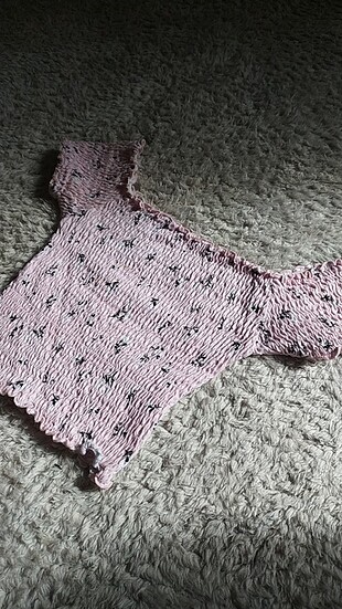 H&M Pembe crop