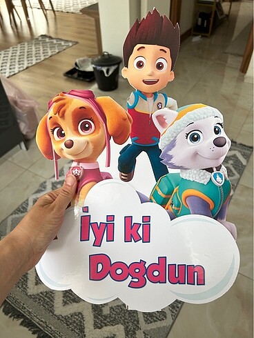 Paw patrol doğum günü