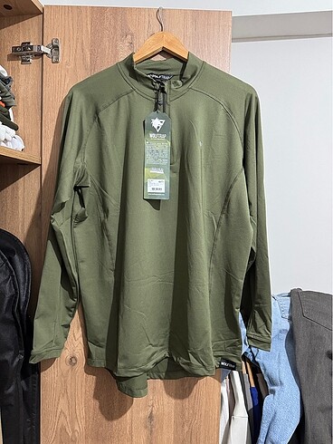 Wolftrap Çeyrek Fermuarlı Sweatshirt