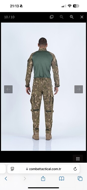 xxl Beden Combat XXL Kamuflaj Pantolon
