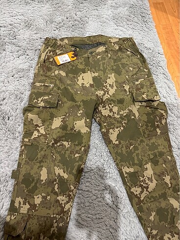 xxl Beden haki Renk Combat XXL Kamuflaj Pantolon