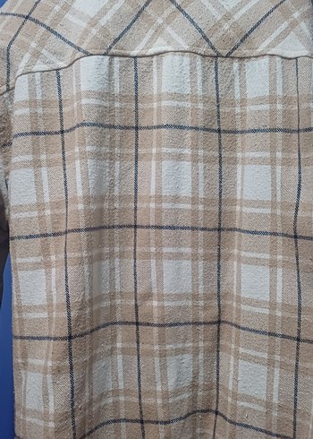 kahve Ekose Desenli Uzun Kollu erkek Gömlek - Görsel 2