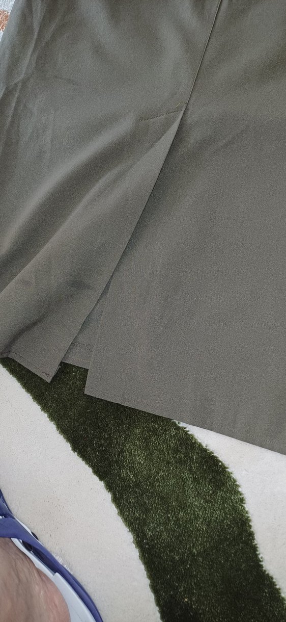 haki renk etek - Görsel 2