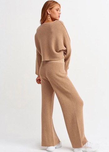 Bej triko takım - Görsel 3