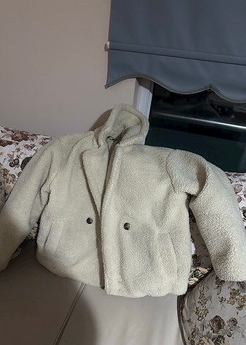 Krem rengi teddy kaban - Görsel 2