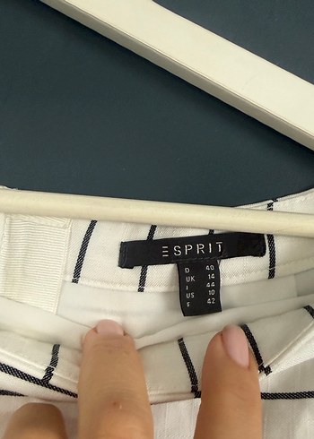 Çizgili Pilili Midi Kadın Etek - Görsel 2