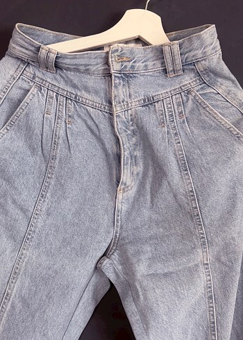 Rahat Kesim Midi Jean Pantolon - Görsel 3