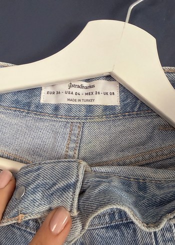 Rahat Kesim Midi Jean Pantolon - Görsel 2