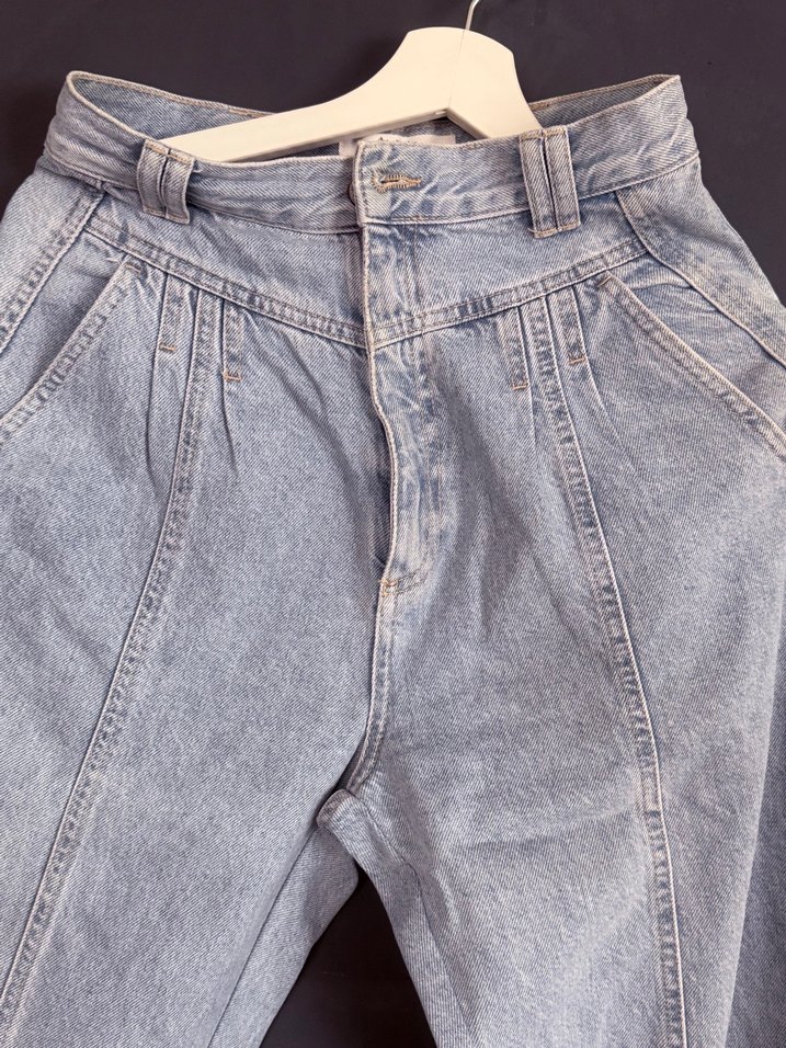 Rahat Kesim Midi Jean Pantolon - Görsel 3