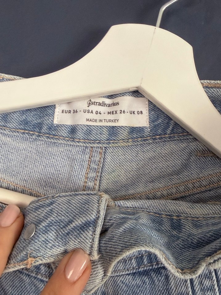 Rahat Kesim Midi Jean Pantolon - Görsel 2