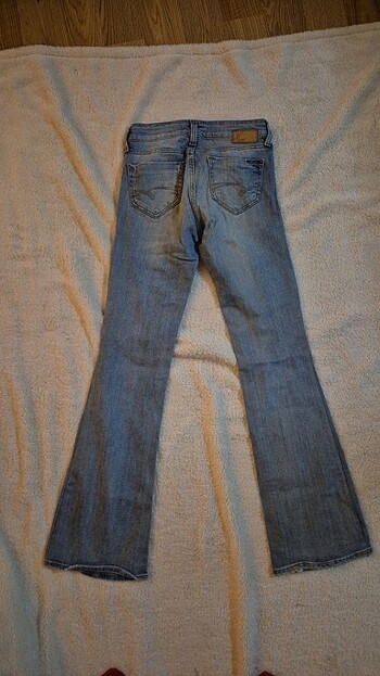 26 Beden MAVİ JEANS KOT FLARE 25/32