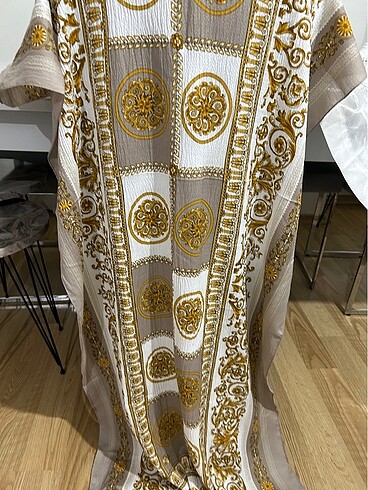 Beden camel Renk Etnik şal