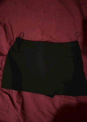 Siyah Mini Kadın Etek - Görsel 4