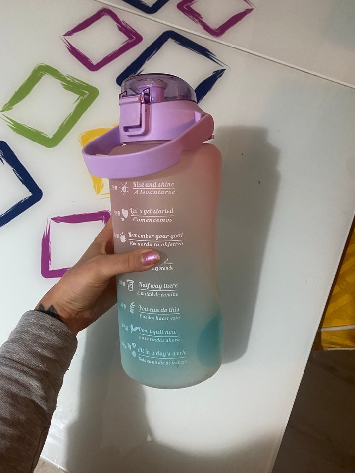 Pastel Renkli Mor ikili suluk seti - Görsel 4