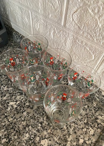 6lı kahve yanı bardak seti - Görsel 2