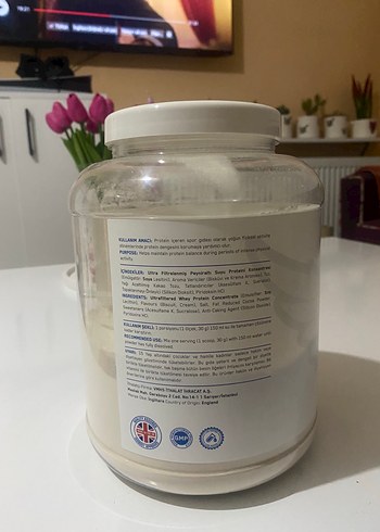 Beden Bisküvi Aromalı Whey Protein Tozu 900g