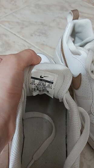 37.5 Beden beyaz Renk Spor ayakkabı
