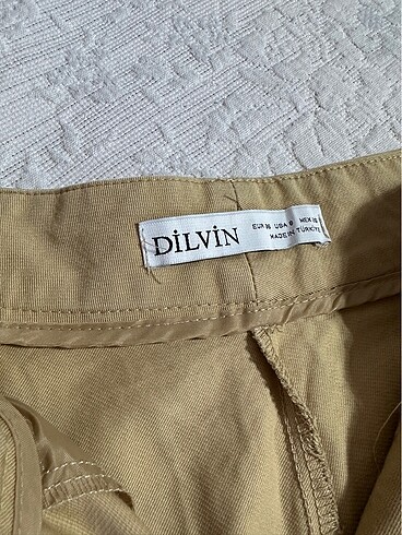 Dilvin Dilvin keten pantolon