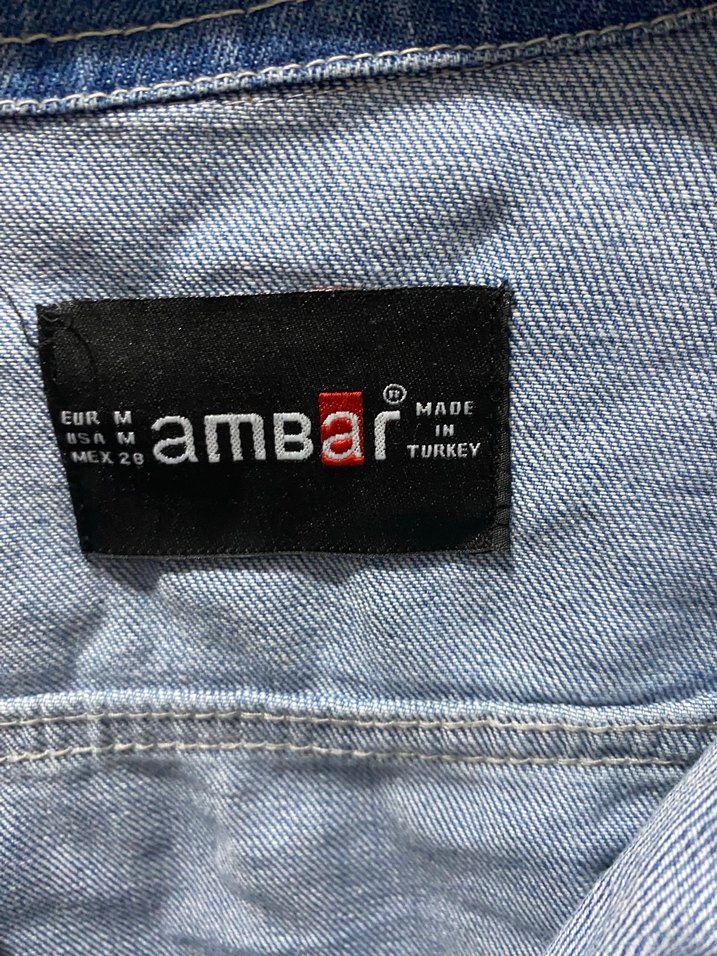 Mavi Düğmeli Kadın Kot Ceket - Görsel 3