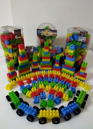 120 parça sıfır kutulu LEGO ucuz eğitici oyuncak