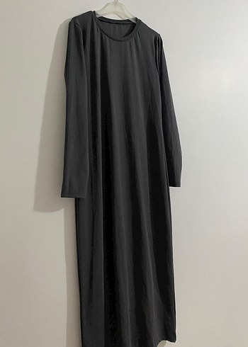 Antrasit penye elbise - Görsel 2