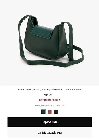 Modern Klasik Kadın Deri Çanta - Görsel 3