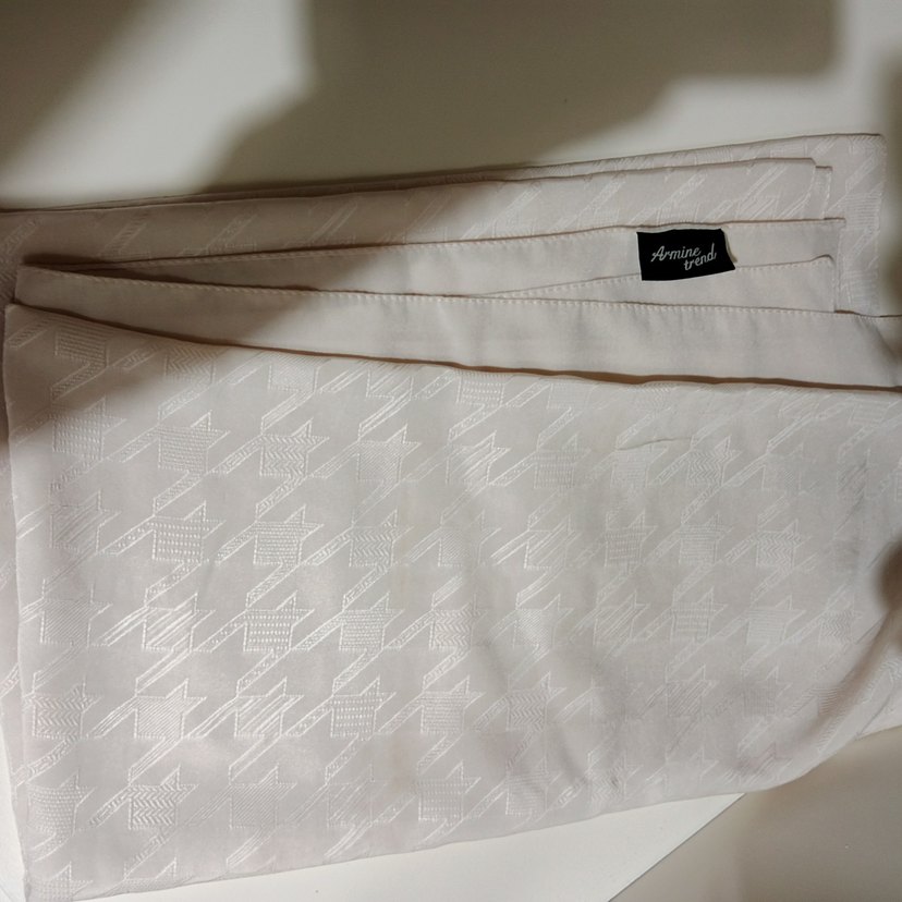 Renkli Retro Kadın İpek Şal - Görsel 5