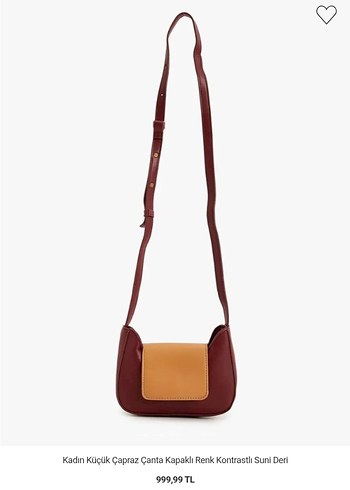 Bordo Kapaklı Kadın Deri Çapraz Çanta - Görsel 4