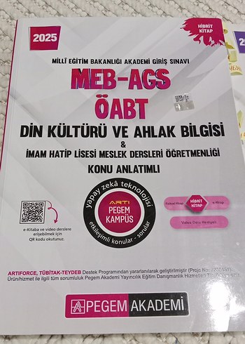 2025 MEB-AGS ÖABT Din Kültürü ve Ahlak Bilgisi Kitapları - Görsel 2