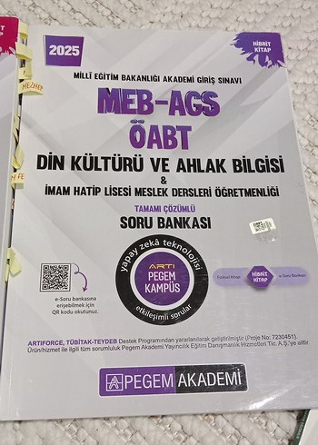 2025 MEB-AGS ÖABT Din Kültürü ve Ahlak Bilgisi Kitapları - Görsel 3