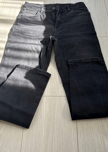 Erkek çocuk Gri Midi Boy erkek Denim Jean Pantolon