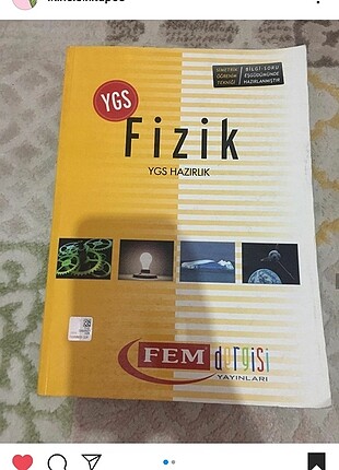YGS tyt fizik konu anlatımı temel oluşturur. FEM dergisi yayınla