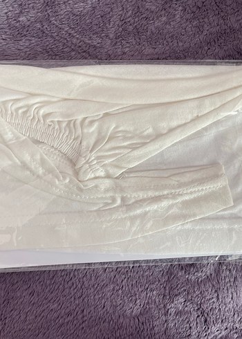 KREM RENGİ BAĞCIKLI BONE - Görsel 2