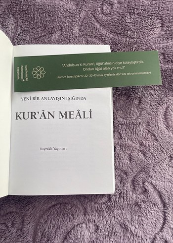 Kur'an Meali - Bayraktar Bayraklı - Görsel 2