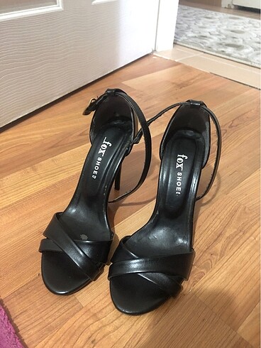 SİYAH TOPUKLU fokshoes