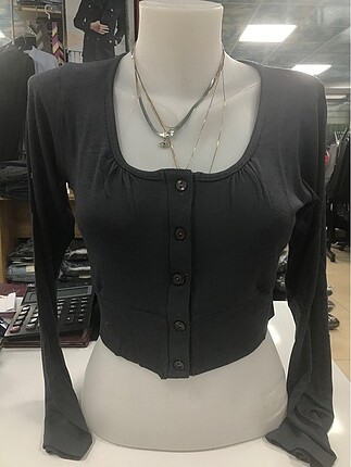 Crop bolero bluz