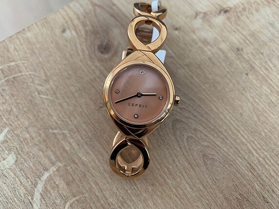 Esprit rose gold saat etiketli