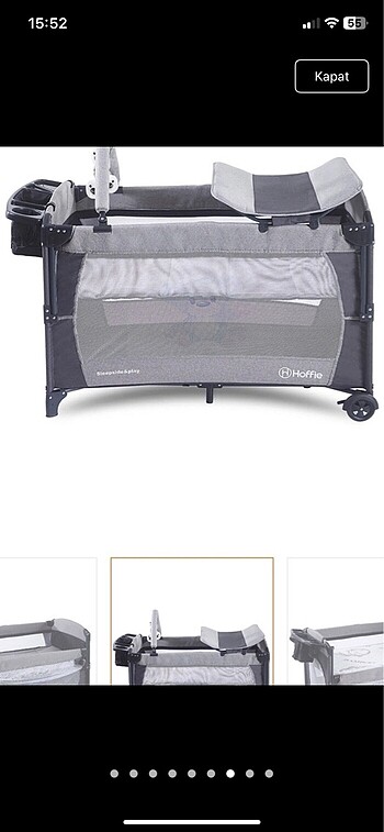 Hoffie Anne yanı park yatak. - Görsel 8