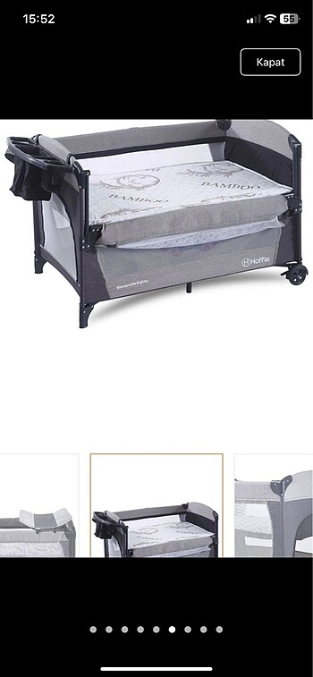 Hoffie Anne yanı park yatak. - Görsel 9