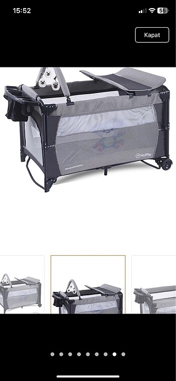 Hoffie Anne yanı park yatak. - Görsel 10