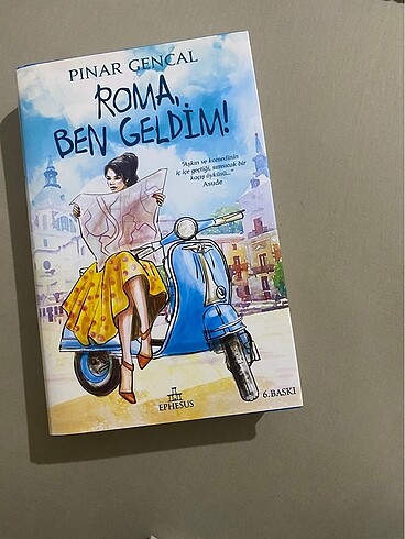Roma ben geldim kitabı