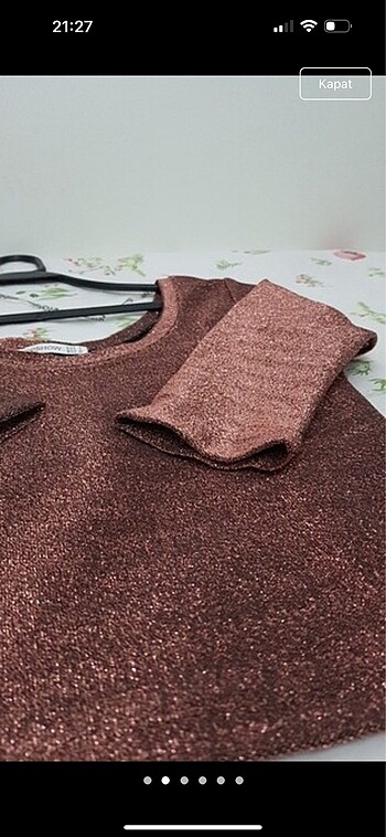 Zara Çok tatlı bir bluz