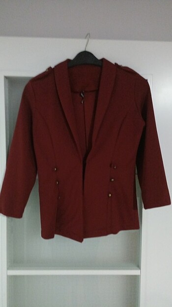 38 Beden Bordo spor ceket