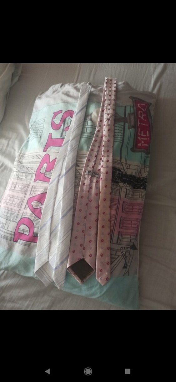 Pembe puantiyeli Kravatı - Görsel 2