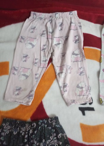 Tweety Baskılı Gri Kız kısa Tayt - Görsel 5