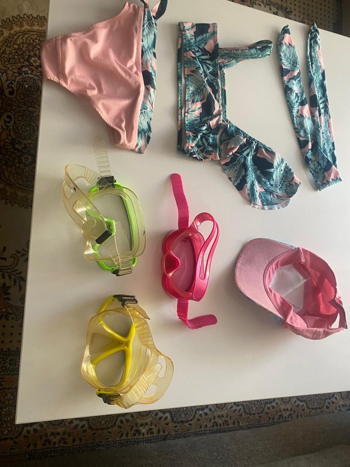 Yılan Desenli Yeşil Yüzme Gözlüğü - Görsel 5