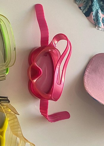 Pembe Elastik Yüzücü Gözlüğü - Görsel 3